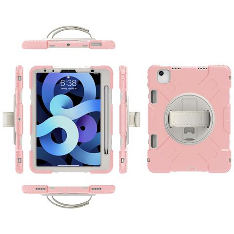 Custodia Per Ipad 3/2/1/pro 11"" Con Supporto E Alloggiamento Per Stilo Rosa - Foto 4
