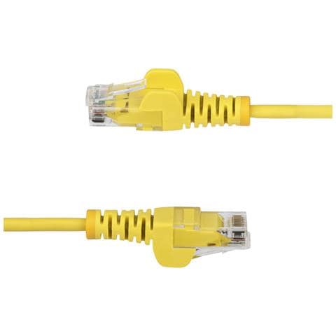 Cavo Ethernet CAT6 Giallo da 2m; Patch UTP con Plug RJ45 Antigroviglio e Rilievi di Trazione, Cavo Lan Slim in Rame Puro 28AWG, Sottoposto a test Fluke - Foto 5