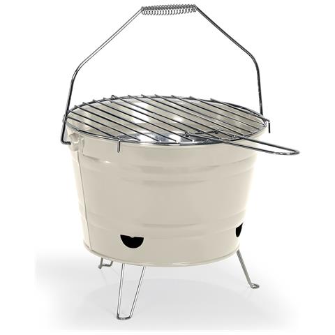 Barbecue A Carbone Color Crema Da 27 Cm - Doc327c - Foto 1