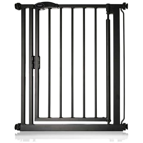 Bettacare Cancelletto Per Animali Con Chiusura Automatica, 68,5cm - 75cm, Nero Opaco, Stretto - Foto 1