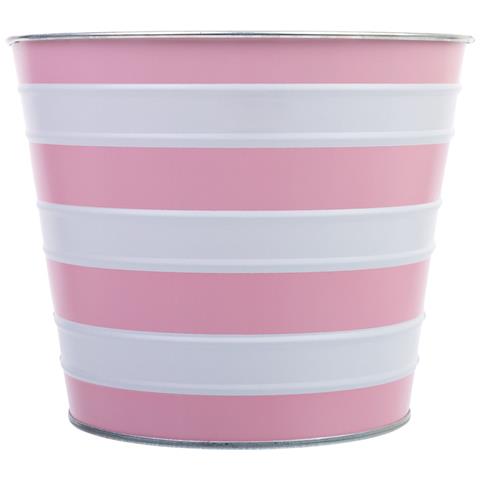 Secchiello In Metallo Rigato D17,5x14,3h Cm B13 - Foto 2