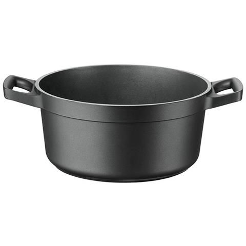 Casseruola alta PRO 28 cm con Coperchio - Alluminio Pressofuso, Rivestimento Antiaderente a 3 Strati Senza PFOA - adatta all'Induzione - Manici Removibili - Adatta al Forno e all'induzione - Made in Italy - Foto 3
