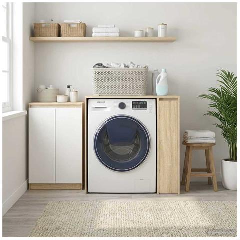 Mobiletto per lavatrice con porta Sonoma 87 x 60 x 89 cm - Foto 2