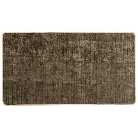 Runner Tappeto MARSA Verde Foresta 150 x 80 cm Poliestere e PVC - Foto 1