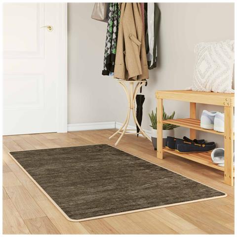 Runner Tappeto MARSA Verde Foresta 150 x 80 cm Poliestere e PVC - Foto 2