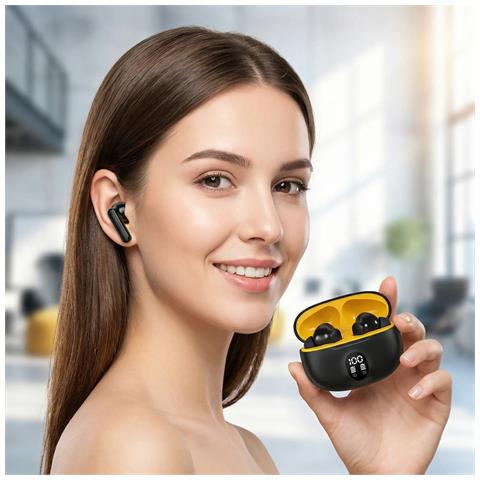 Auricolari Wireless Con Display Led Sulla Custodia, Audio Hi-fi Lhdc, Impermeabili Ipx5, Bassa Latenza (31ms) - Cuffie Bluetooth Per Sport, Chiamate Chiare - Foto 1