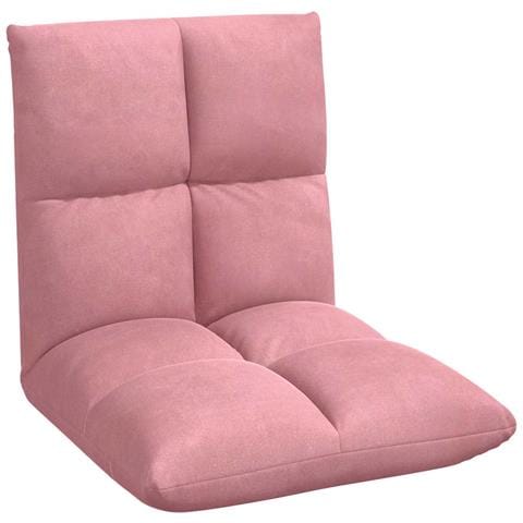 Sedia a pavimento regolabile Rosa Velluto - Foto 1