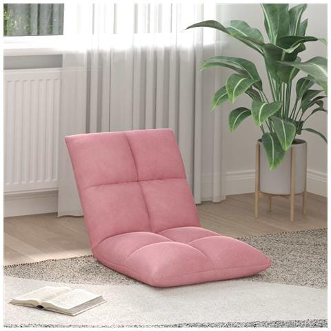 Sedia a pavimento regolabile Rosa Velluto - Foto 2