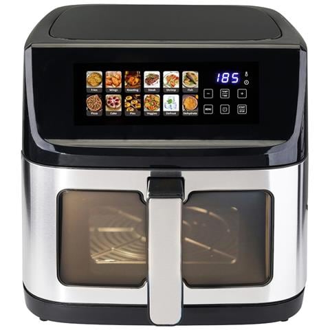 ZHC111S friggitrice Singolo 11 L Indipendente 1800 W Friggitrice ad aria calda Nero, Argento - Foto 1