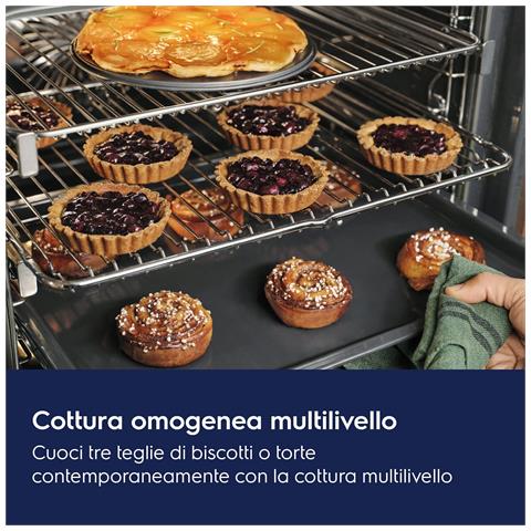 Forno Incasso Steam Crisp (25%Vapore) Classe A 60 Cm MADE IN ITALY LOC3H44TX - Foto 11