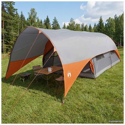 Tenda a tunnel con copertura impermeabile 10 persona - Foto 2