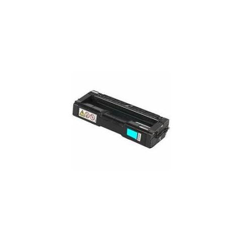 406766 Toner Originale Ciano per Aficio SPC220N / SPC221N / SPC222DN Capacità 2000 Pagine - Foto 1