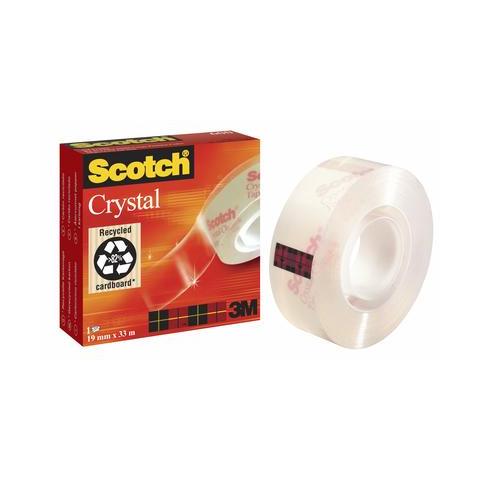 pz. 1 Nastro Supertrasparente Scotch 600 19 mm x 66 m 30604 - Foto 1