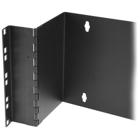 Staffa montaggio a parete con cerniera 4U 48 cm quadri per prese - Foto 2