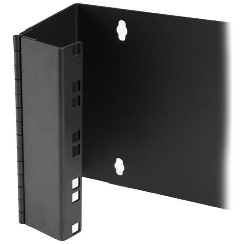 Staffa montaggio a parete con cerniera 4U 48 cm quadri per prese - Foto 5