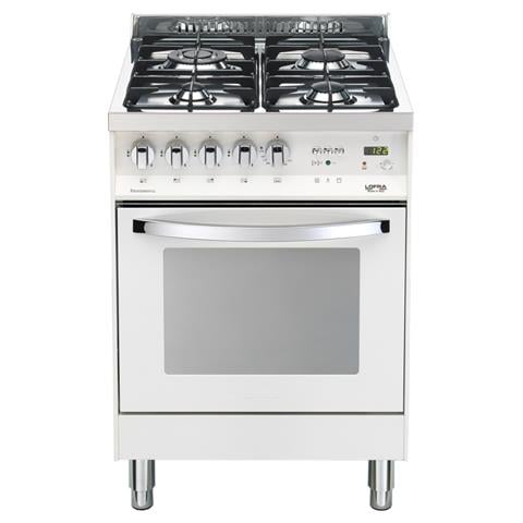 Cucina a Gas PBP66GVT / C 4 Fuochi a Gas Forno a Gas Ventilato Classe A Colore Bianco Perla - Foto 6