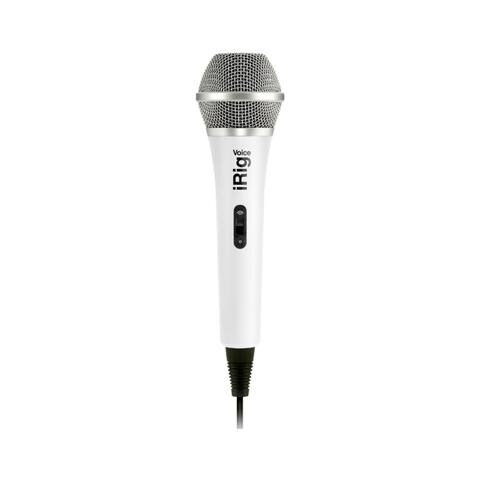 iRig Voice Microfono analogico portatile per iOS & Android bianco - Foto 1