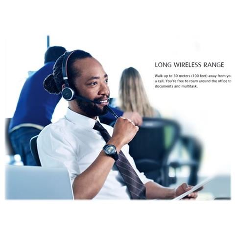 Evolve 65 UC Stereo USB Bluetooth - Nero - Foto 2