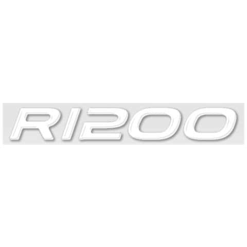 2 Adesivi In Resina Gel Scritte R1200 Compatibili Per Moto Bmw Gs - Stickers 3d - Foto 1