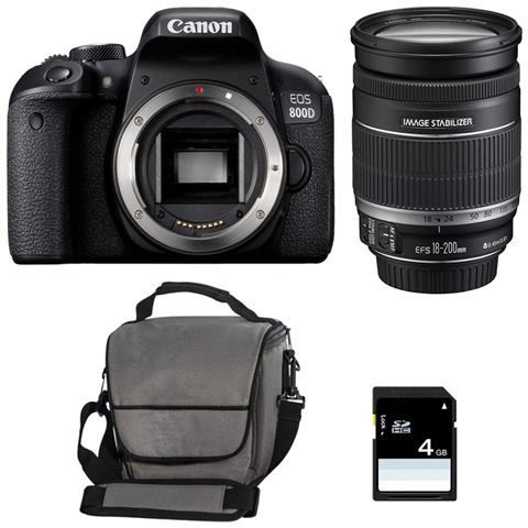 Eos 800D + 18-200 + Borsa + 4Gb Sd - Foto 1