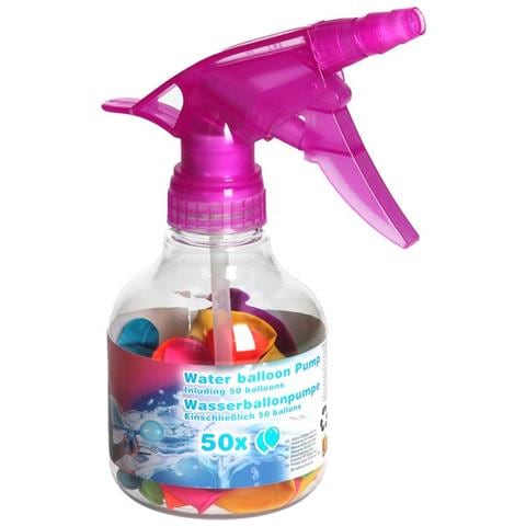 Gonfiatore Pompa Palloncini D'acqua Gavettone + 50 Palloncini Feste Party Mare - Foto 1