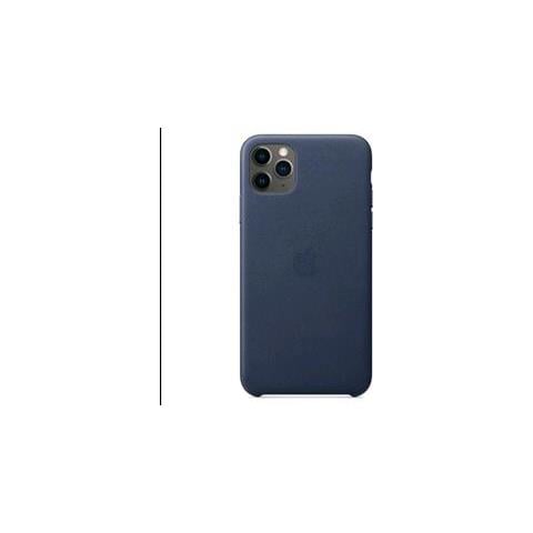 Custodia in Pelle (per iPhone 11 Pro Max) - Blu Notte - Foto 3