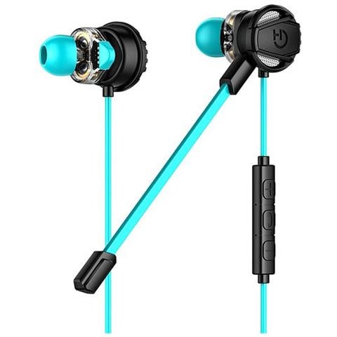 Auricolari Con Microfono Gaming Ghe010002 (3.5 Mm) Nero Azzurro - Foto 2