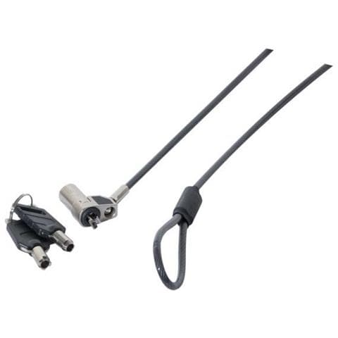 915015-hy Cavo Di Sicurezza Nero 2 M (lite Accessories Ultrabook Slim-line Keyed Cable Lock - 2m. Includes 2 Keys. Supplied By. [1year Warranty])  - Foto 1