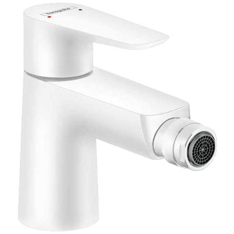 Miscelatore Bidet Hansgrohe Talis E Bianco Opaco Monocomando Con Salterello | 71720700 - Foto 3