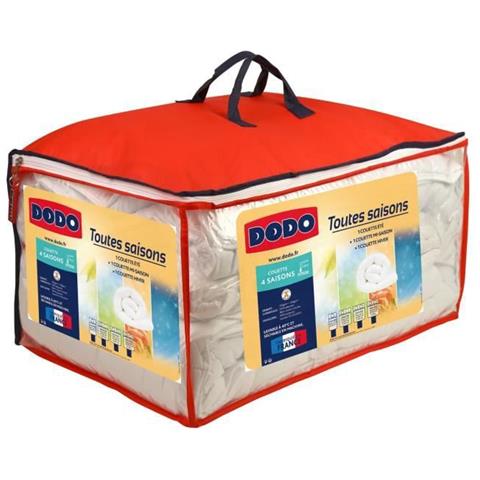 Trapunta Dodo 4 Stagioni 200 + 300 G / M² 200x200 Cm - Foto 1