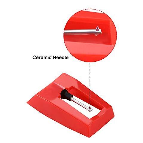 8 Pezzi Di Ricambio Giradischi Giradischi Ago Dello Stilo Di Diamante Aghi Da Vinyl Record Player - Foto 2