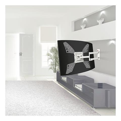 3400LW supporto da parete per tv a schermo piatto 177,8 cm (70") Bianco - Foto 5