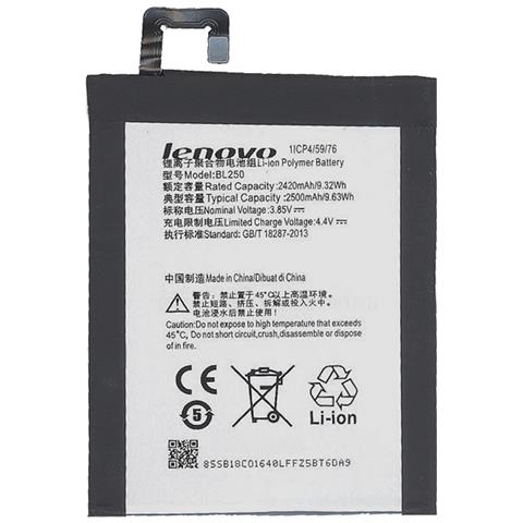 Batteria Litio Integrata Originale Bl250 Bulk Per Vibe S1 - S1a40 - S1c50 - Foto 1