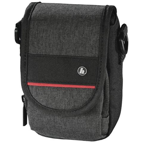 Hama Valletta 90p Compact Camera Case, Belt Loop, Shoulder Strap, Black, 7.5 X 5.2 X 13 Cm Compartment - Foto 2