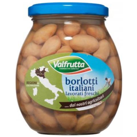 Valfrutta Fagioli Borlotti Italiani In Vasetto Da 360 Grammi - Foto 1