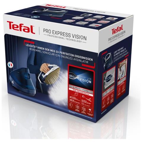 Pro Express Vision GV9812 3000 W 1,1 L Durilium AirGlide Autoclean soleplate Blu, Bianco - Foto 16