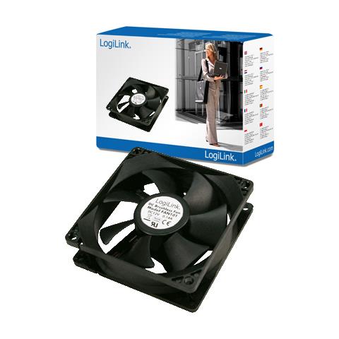 PC case cooler Case per computer Ventilatore Nero - Foto 1