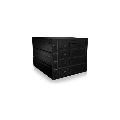 Array di Dischi IB-564SAS-12G per Hard Disk da 3.5" Colore Nero - Foto 2