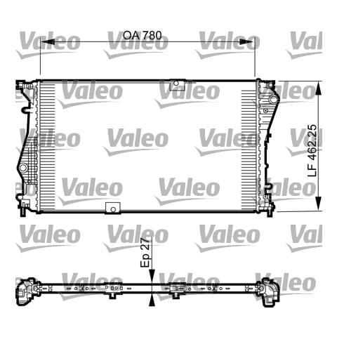 Radiator Opel Vivaro 735599 - Foto 1