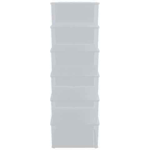 Contenitori In Plastica 6 Pz 10 L Impilabili - Foto 2