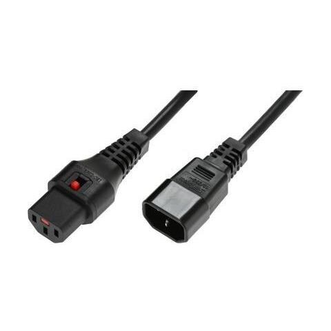 Microconnect Pc1070 Cavo Di Alimentazione Nero 4 M Accoppiatore C14 Accoppiatore C13 (extension Cord With Iec Lock - C13 - Foto 2