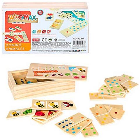Domino 28 Pcs Legno - Foto 1