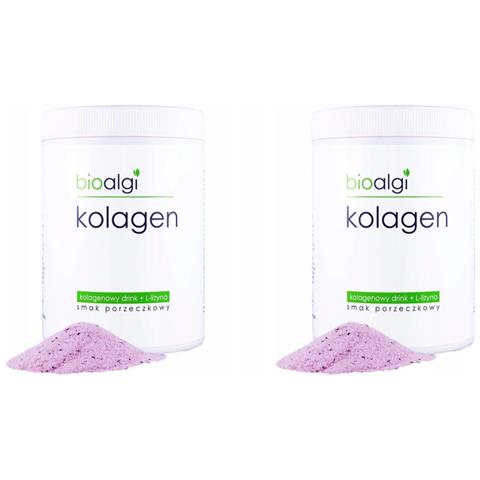 2x Bioalgi Collagene Da Bere Al Gusto Di Ribes 400g - Foto 1