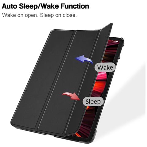 Eco-leather Case Lenovo Tab P12 12.7'' (2023) Black - Foto 2