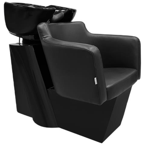 Lavatesta Lavaggio Per Parrucchieri / Barbieri Per Il Salone Da Parrucchiere / Barbiere Vasca Mobile In Ceramica Miscelatore Doccetta - Foto 1