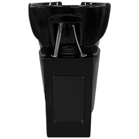 Lavatesta Lavaggio Per Parrucchieri / Barbieri Per Il Salone Da Parrucchiere / Barbiere Vasca Mobile In Ceramica Miscelatore Doccetta - Foto 2