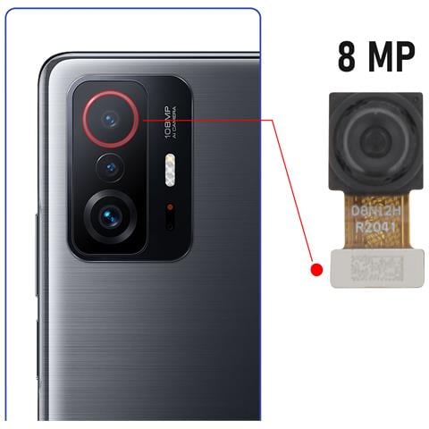 Fotocamera Sensore Ultra Grandangolo Per Xiaomi 11t E Xiaomi 11t Pro - Foto 2