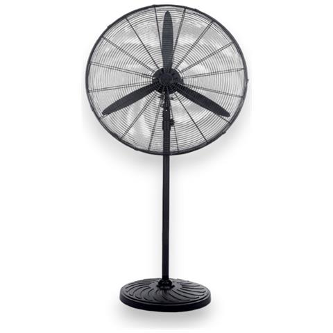 Mega Ventilatore Grande Ø66 Cm Industriale 130w Turbo Con 3 Pale In Metallo E Altezza Regolabile - Foto 1