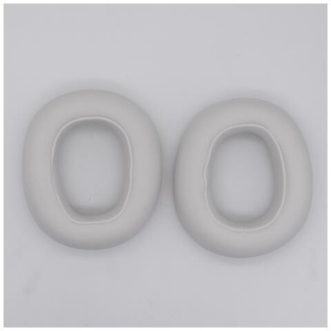 Comodi Cuscinetti Auricolari In Pelle Proteica Per Logitech G735 Wireless White - Foto 2