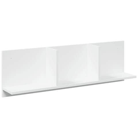 Mobile A Parete 100x16,5x30 Cm Bianco In Truciolato - Foto 2